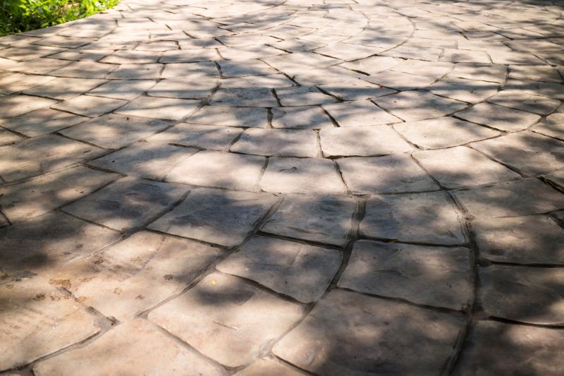 Elegant Stamped Concrete Patios